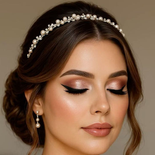 Maquillage de soirée au Boudoir de Charlotte à Arras – look glamour, intense et longue tenue Pulpa Milano