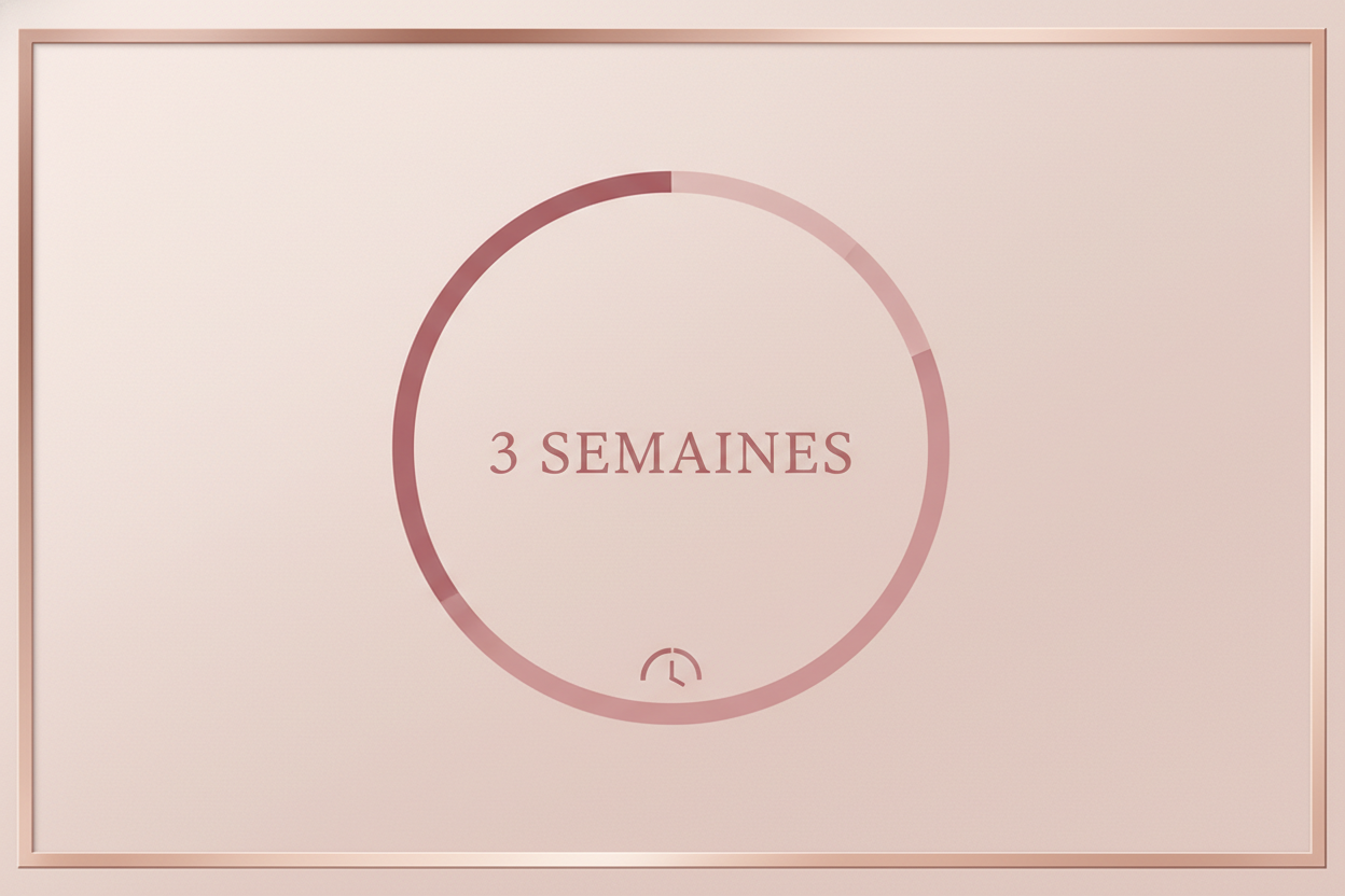 non je veuc juste un timer 3 semaines aucune autre ecriture