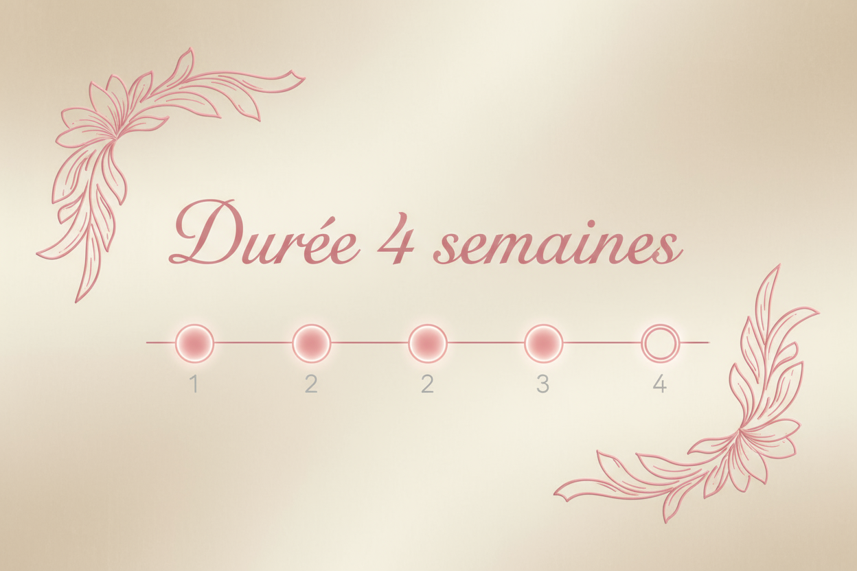 timer durée 4 semaines